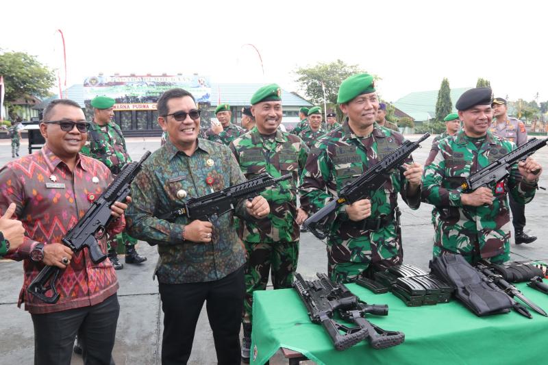 Wujud Bela Negara, Bupati Sanjaya Dukung Pelatihan Laksarmen Komponen ...